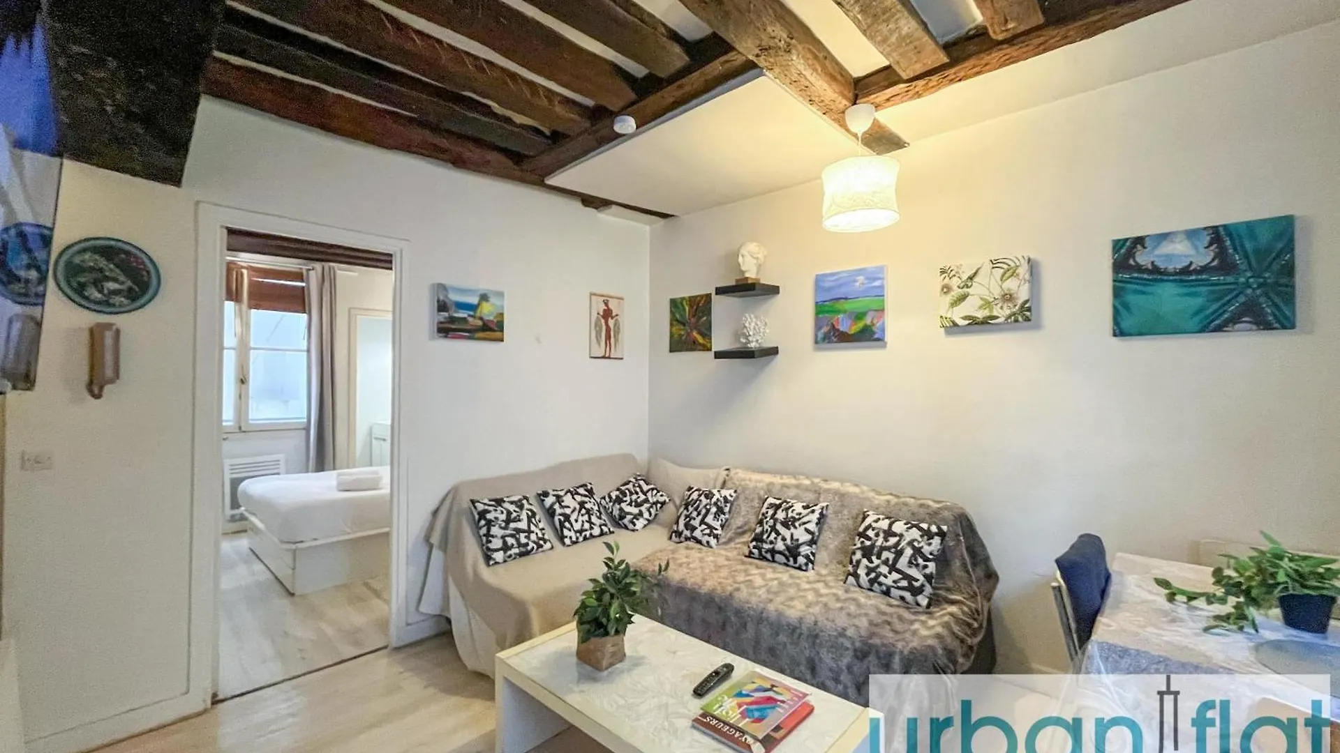 파리 Urban Flat 192 - Cosy Flat Basfour 아파트