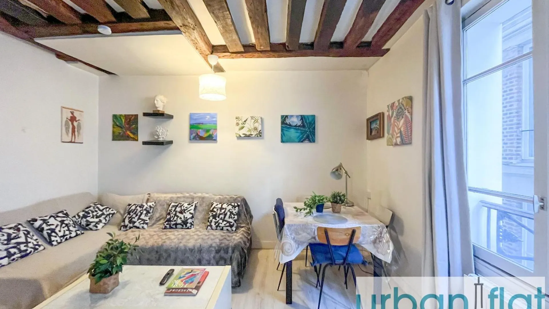 파리 Urban Flat 192 - Cosy Flat Basfour 아파트